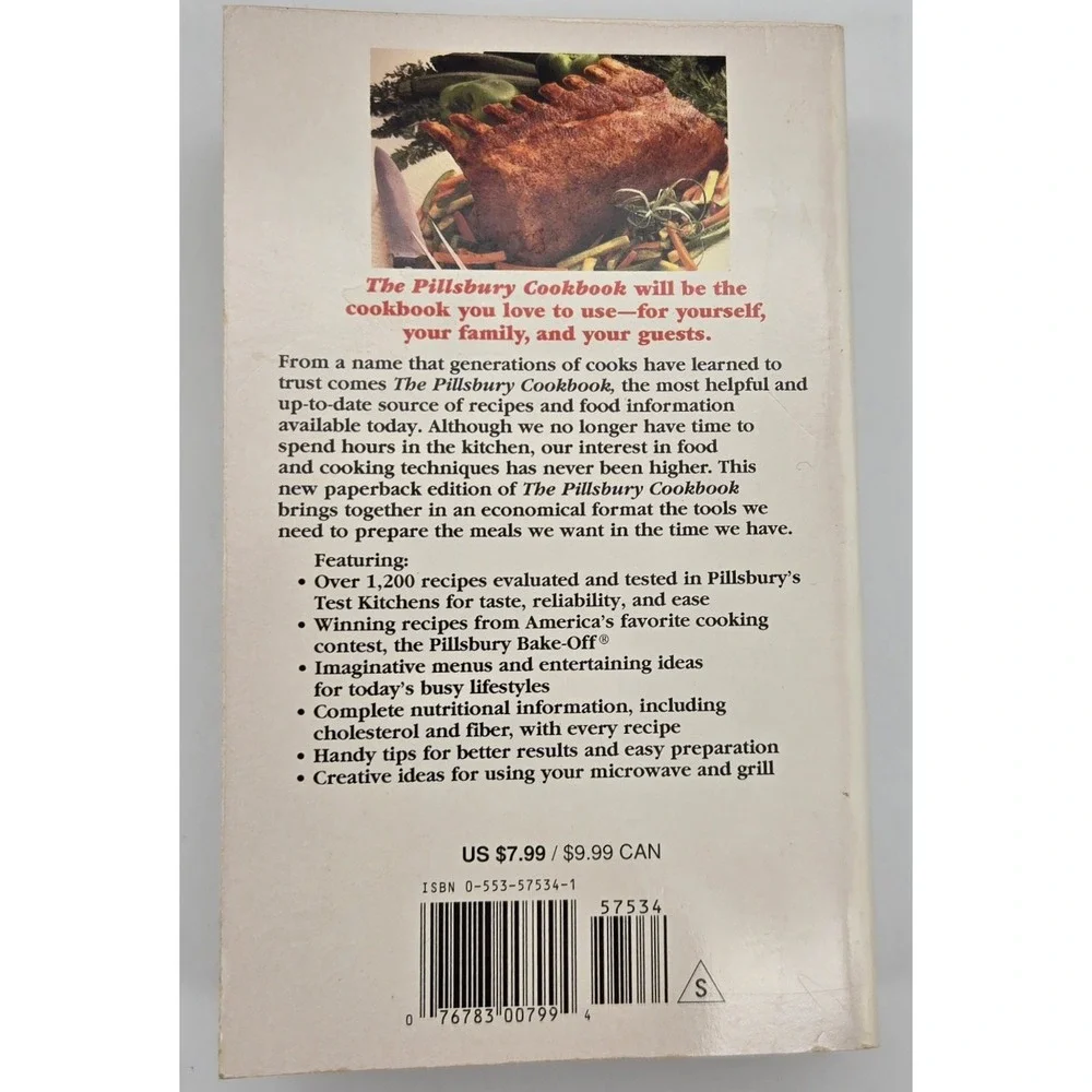 The Pillsbury Cookbook The All-Purpose Companion for Today's Cook (1995, Paperba